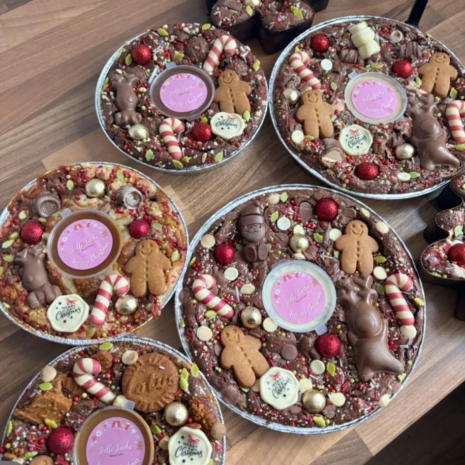 6” Christmas Wreath - Joelle Jacobs Baked Treats