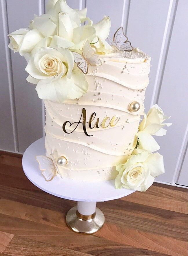 Stunning luxury birthday or wedding cake West London bakery