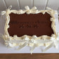 Cocoa Dusted Rectangle Cake - COLLECTION ONLY FROM NW10