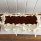 Cocoa Dusted Rectangle Cake - COLLECTION ONLY FROM NW10
