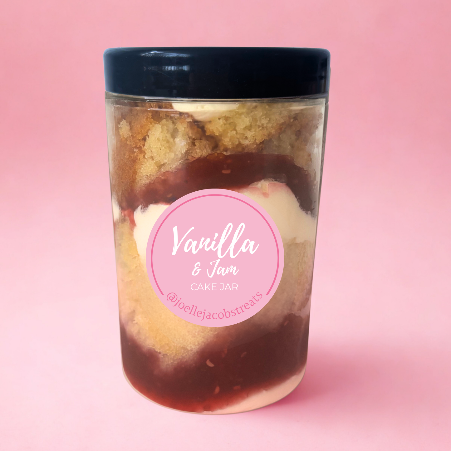 Postal Cake Jars - Joelle Jacobs Baked Treats