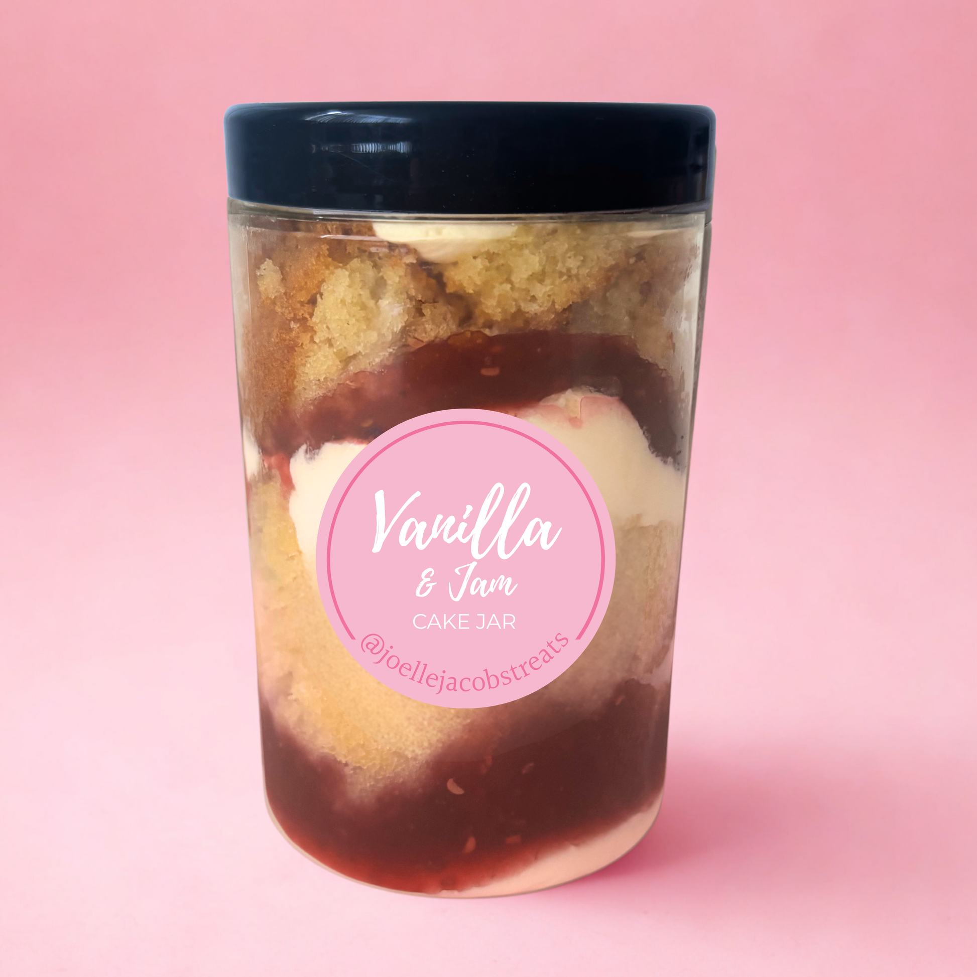Postal Cake Jars - Joelle Jacobs Baked Treats