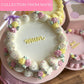 Mother’s Day White Mini Rose Cake - COLLECTION ONLY FROM NW10