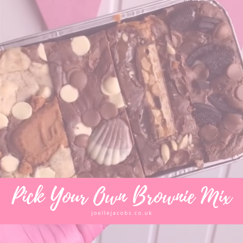 Pick Your Own Brownie Mix Tray