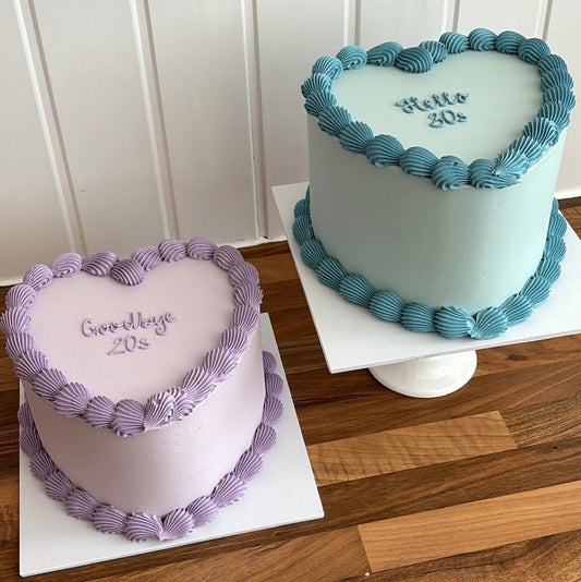Two Tone Cake - COLLECTION ONLY FROM NW10 - Joelle Jacobs Baked Treats