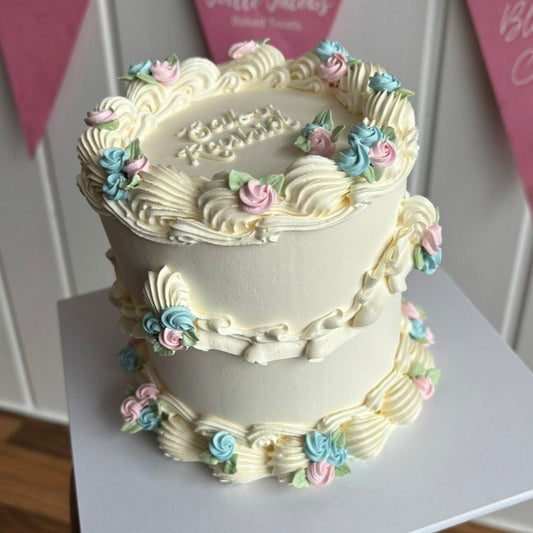 4” Gender Reveal Cake - COLLECTION ONLY FROM NW10 - Joelle Jacobs Baked Treats