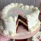 Valentine’s Raspberry Heart Cake - COLLECTION ONLY FROM NW10