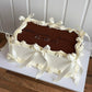 Cocoa Dusted Rectangle Cake - COLLECTION ONLY FROM NW10