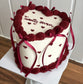 Two Toned Cake - COLLECTION ONLY FROM NW10 - Joelle Jacobs Baked Treats