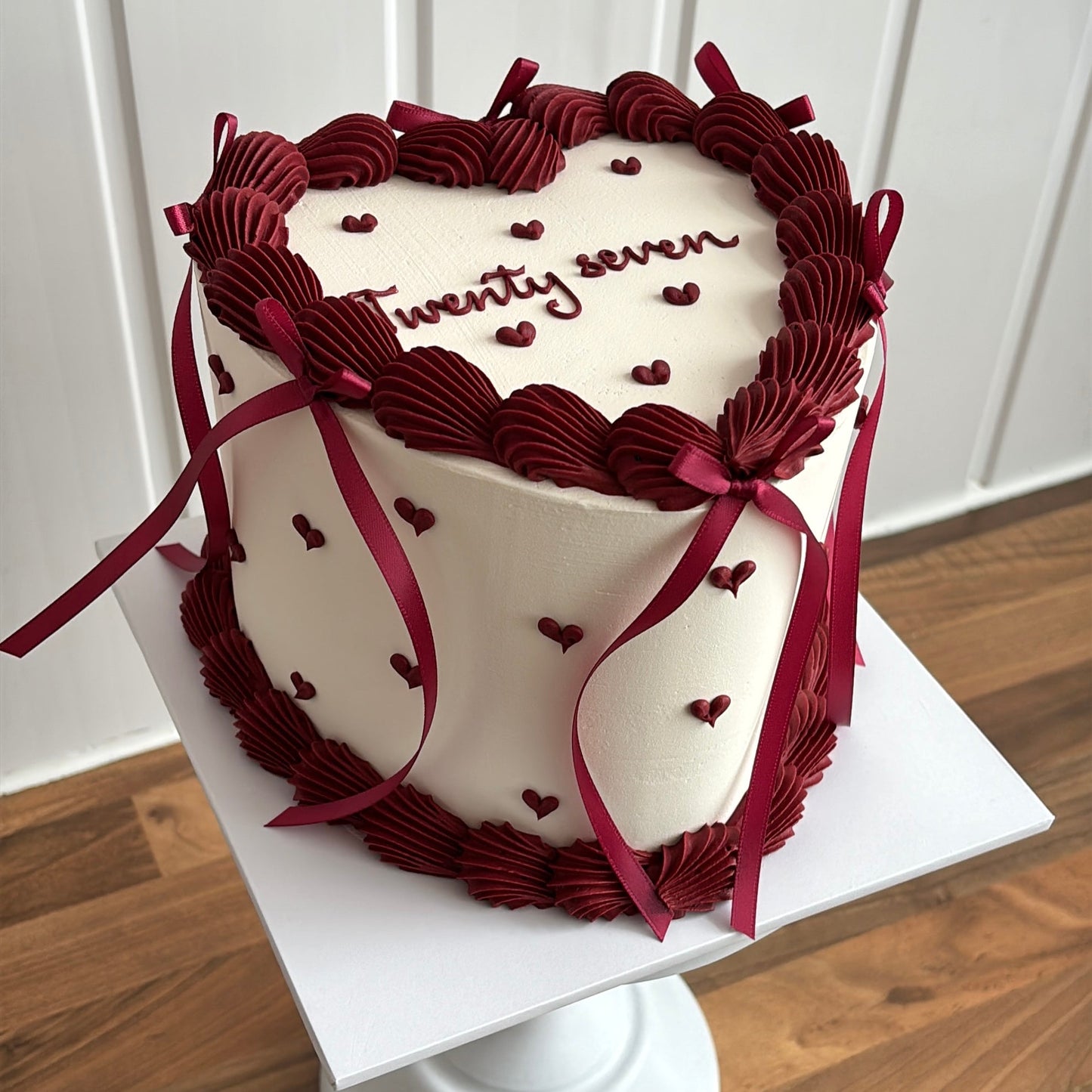 Two Toned Cake - COLLECTION ONLY FROM NW10 - Joelle Jacobs Baked Treats