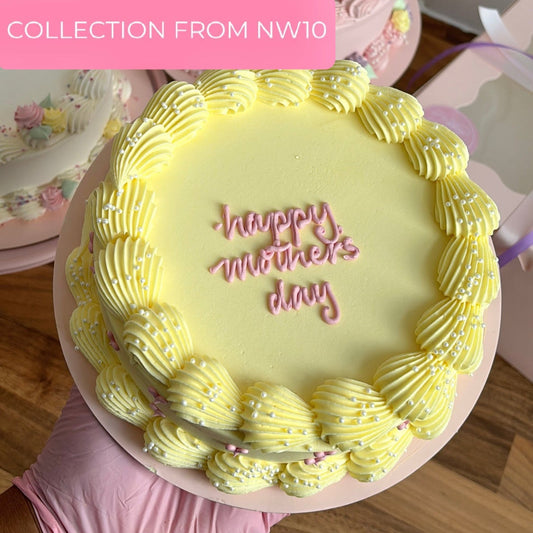 Mother’s Day Mini Heart Cake - COLLECTION ONLY FROM NW10