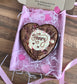 Personalised Valentine’s Heart (Brownie or Blondie) - Joelle Jacobs Baked Treats