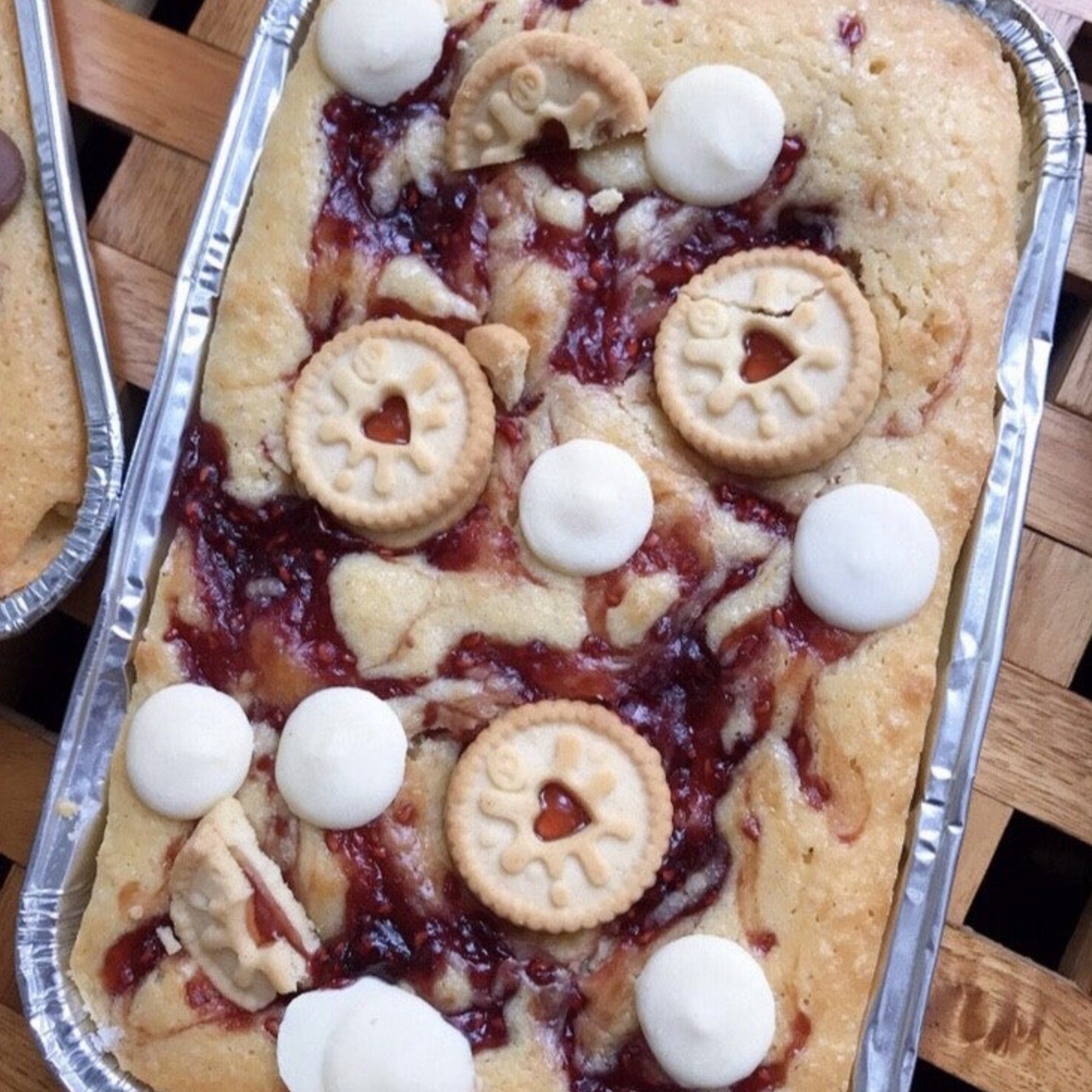 White Chocolate Blondie Tray