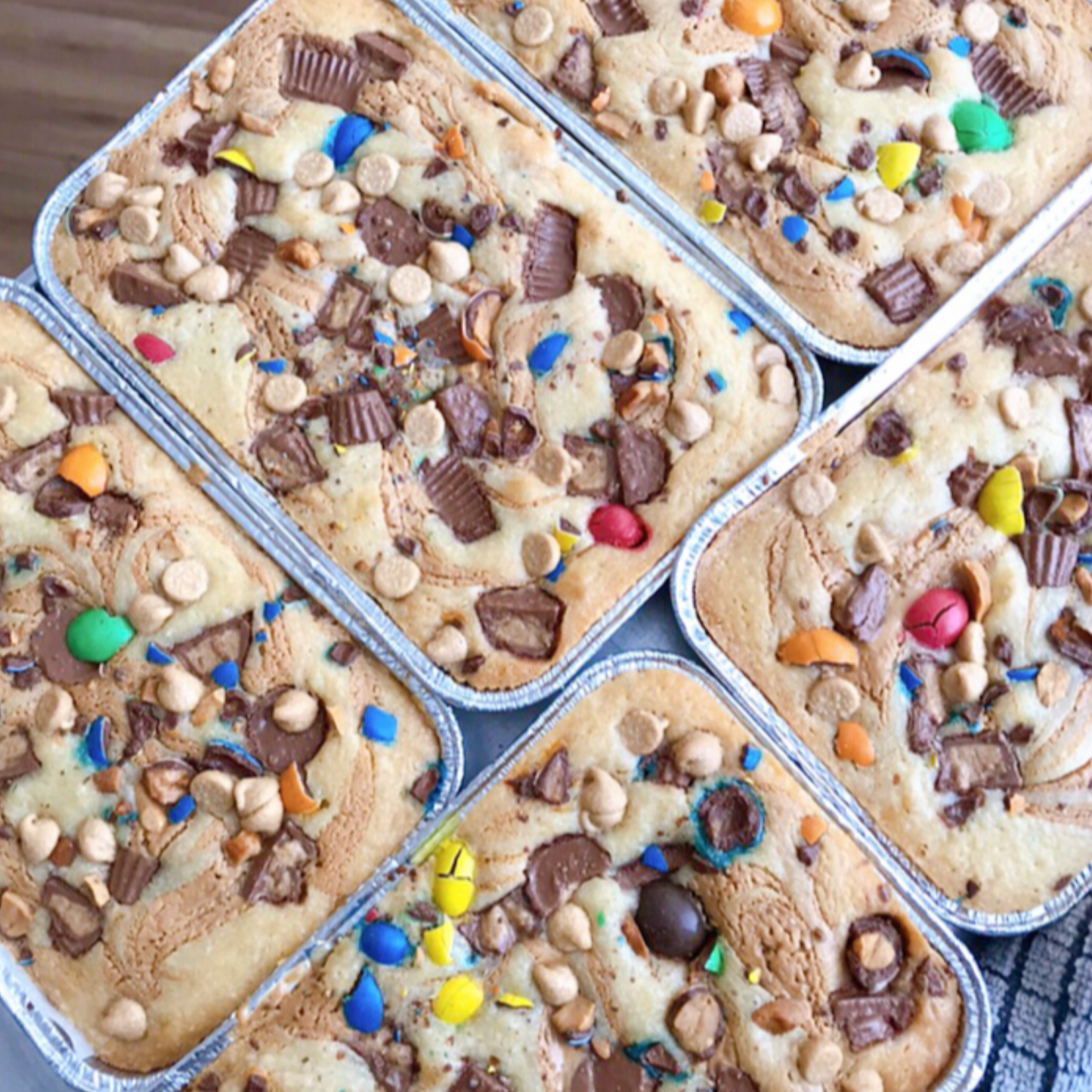 White Chocolate Blondie Tray