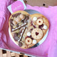 Valentine’s Double Flavour Blondie Heart - Joelle Jacobs Baked Treats