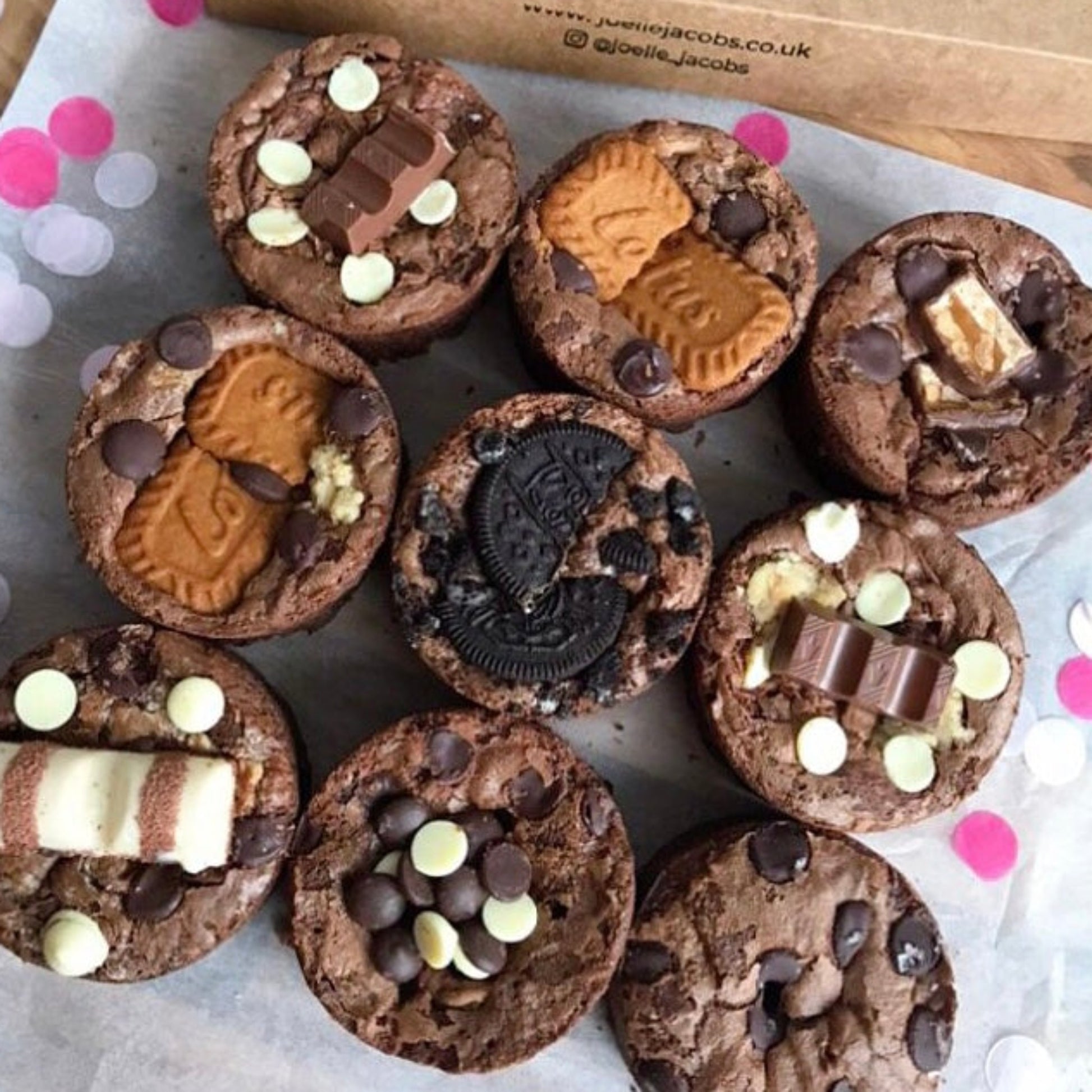 Chocolate Fudgy Brownie Selection Box