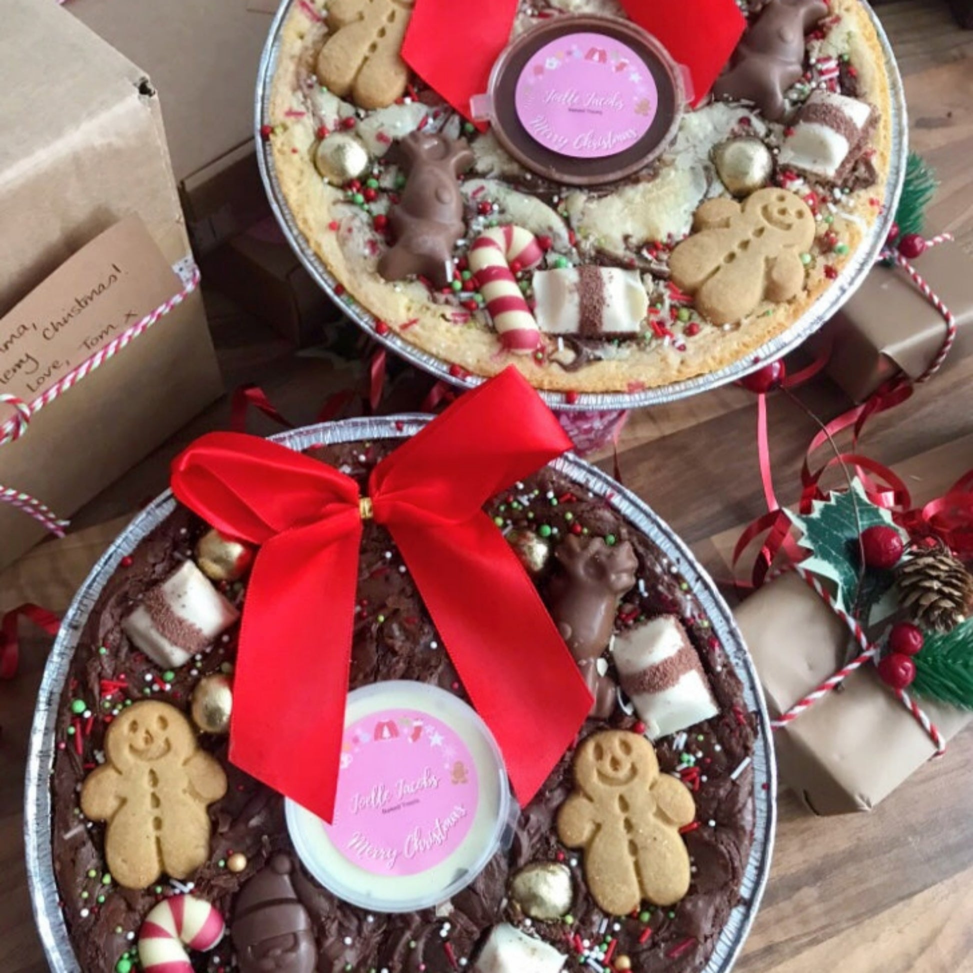 ✨PREORDER✨ Large Christmas Wreath - Joelle Jacobs Baked Treats