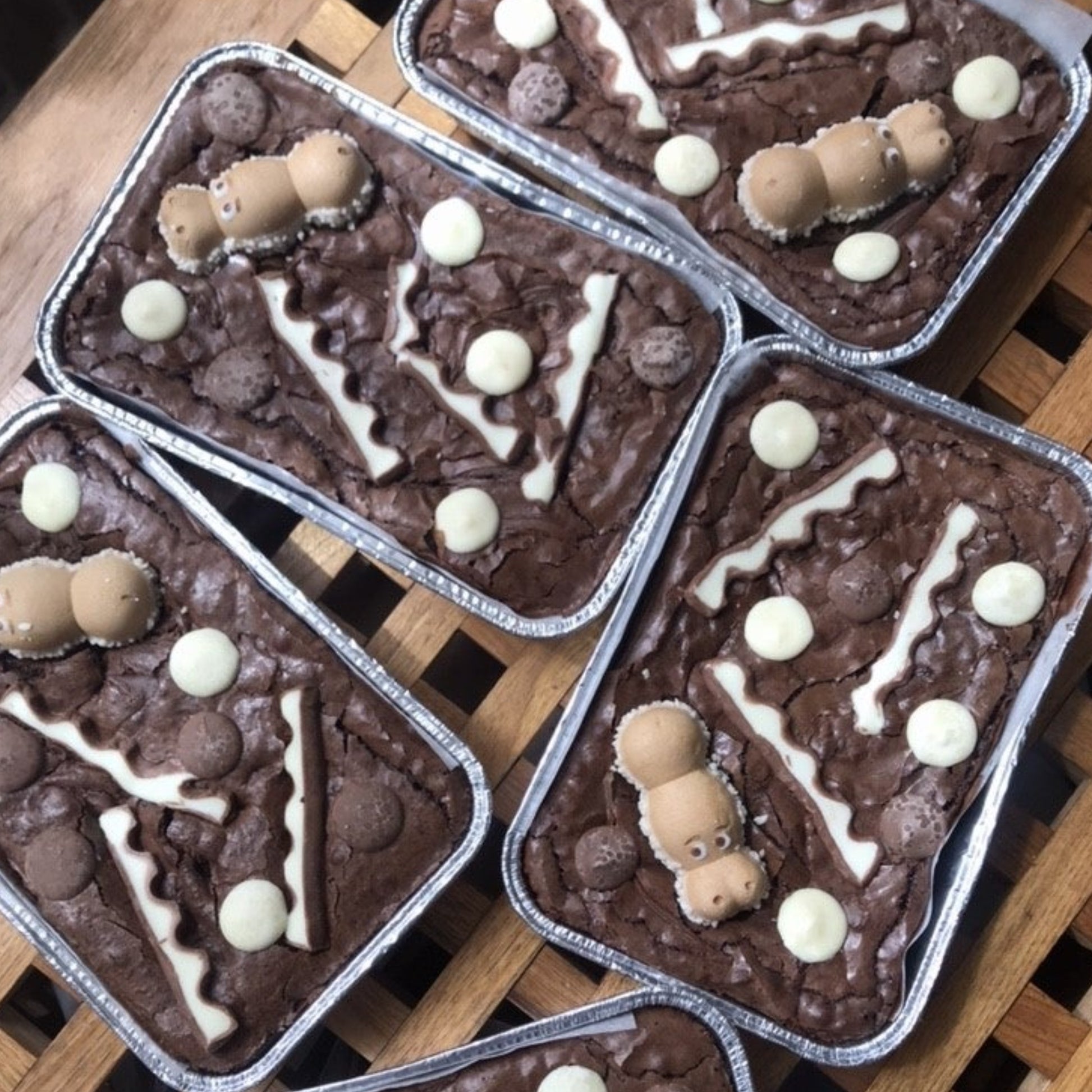 Chocolate Fudgy Brownie Tray