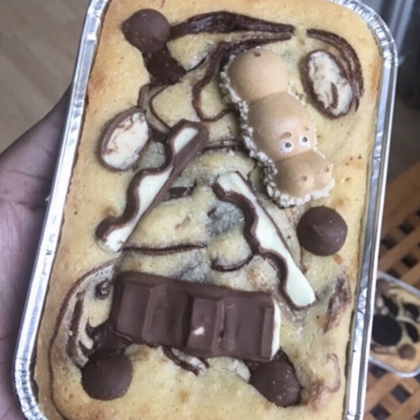 White Chocolate Blondie Tray