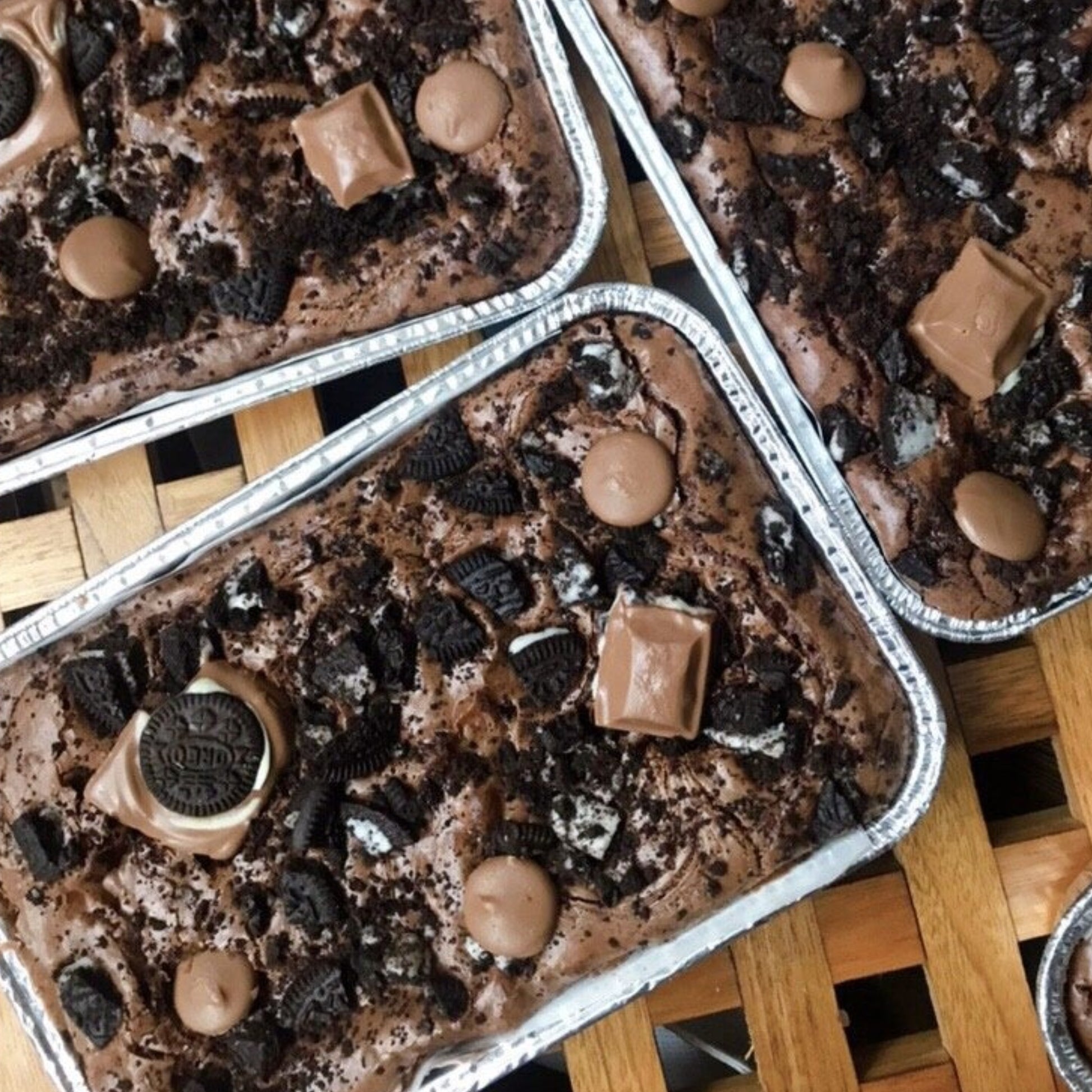 Chocolate Fudgy Brownie Tray